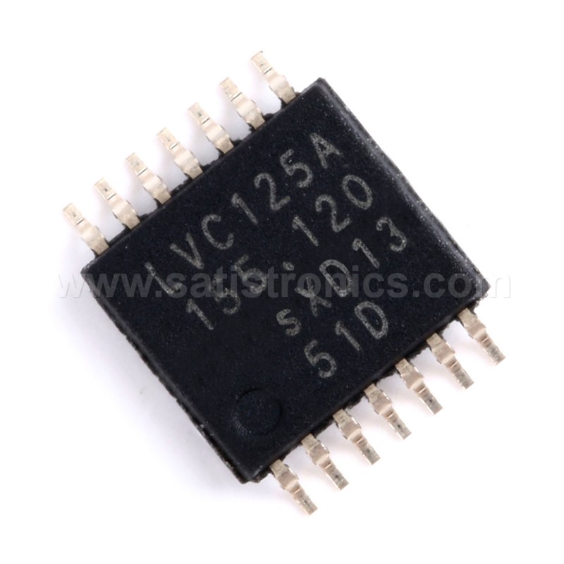 NXP 74LVC125APW Logic Chip Bus Buffer Quad TSSOP-14 | Satistronics